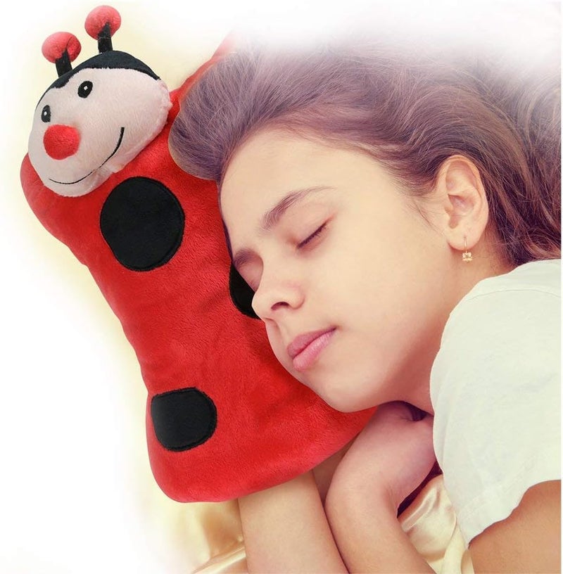 Cloudz Kids Super Soft N' Cuddly On Hand Animal Airplane Travel Pillow Pal! Keep Children Comfy and Supported with a Buddy While Traveling or just Resting at Home - Dinosaur - Image 4